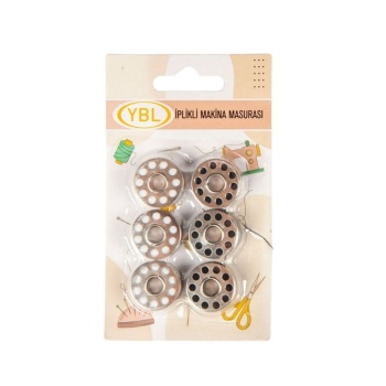 Masura İpli 6lı Metal Siyah-Beyaz