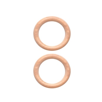 Amigurimi Ahşap Halka 7 cm 2li