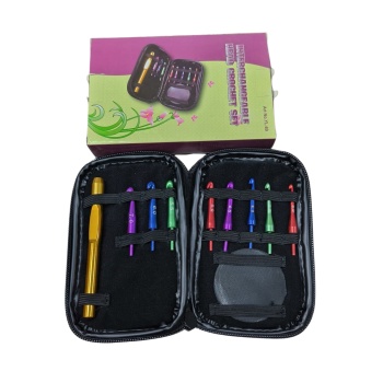 Ucu Değiştirilebilir Yün Tığ Set 9  Adet