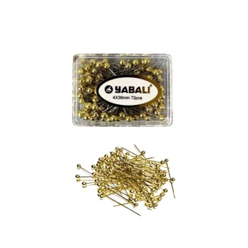 Toplu İğne Altın 72li 4x38 mm