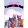 Tıkırık Örgü Yastık Uyku ve Oyun Arkadaşı Cingöz - 35 cm