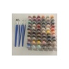 Akrilik Boya Seti 60 Renk + 6’lı Fırça Seti – (5 ml x 60 Renk)