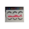 3 Çift Doğal İpek Takma Kirpik & Kirpik Takma Aparatı 3D-56 Set