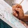 Kanvas Sayılarla Boyama Seti Kasnaklı-Çerçeveli Van Gogh Ayçiçekleri