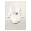 Amcam Cool Baskılı Pamuklu Uzun Kollu Çıtçıtlı Bebek Body Zıbın Atlet Tulum