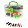 İplik Set Oval Plastik Dikiş Seti