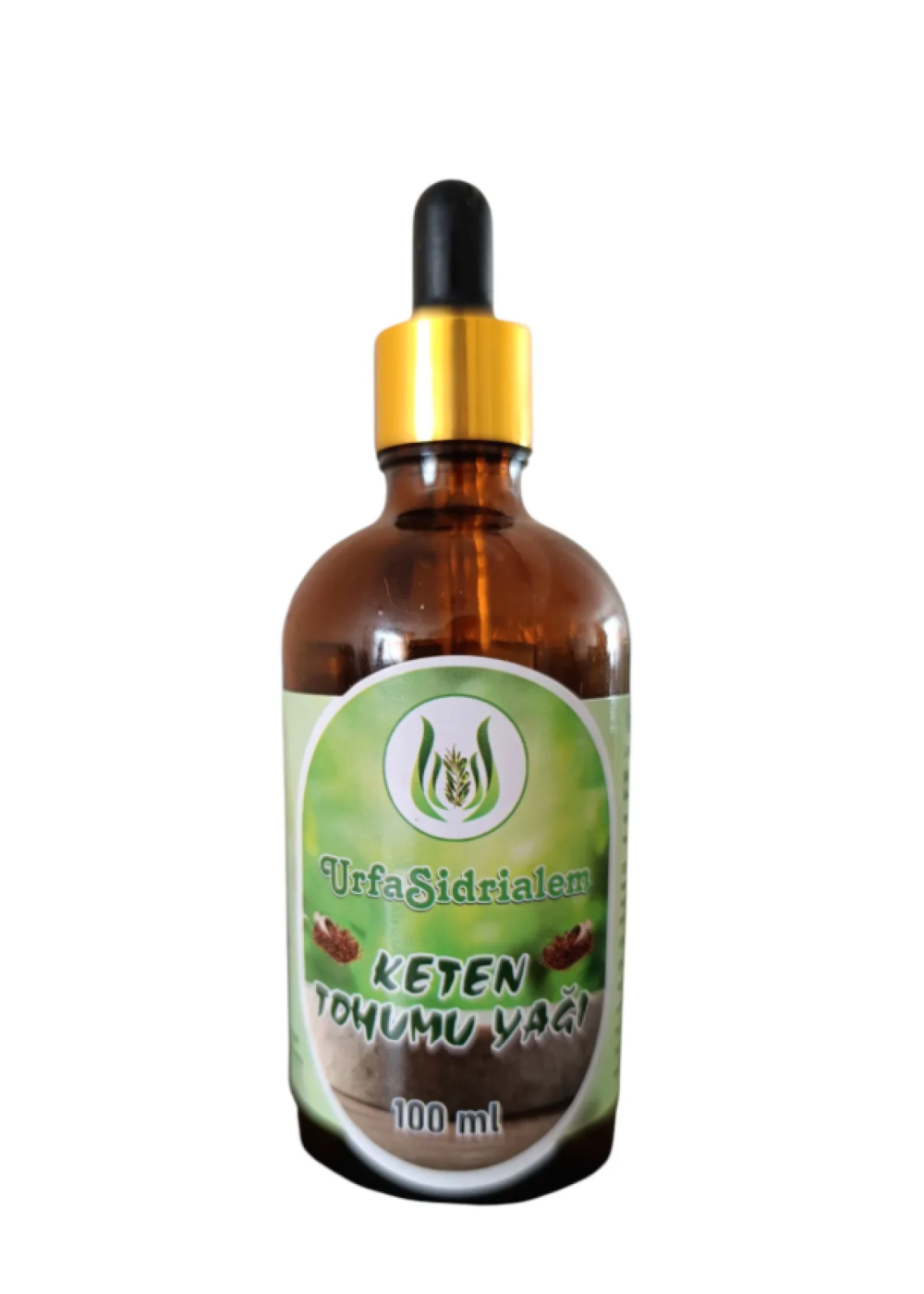 %100 Doğal Soğuk Sıkım Keten Tohumu Yağı – 100 ml | Bitkisel Cilt ve Saç Bakım Yağı