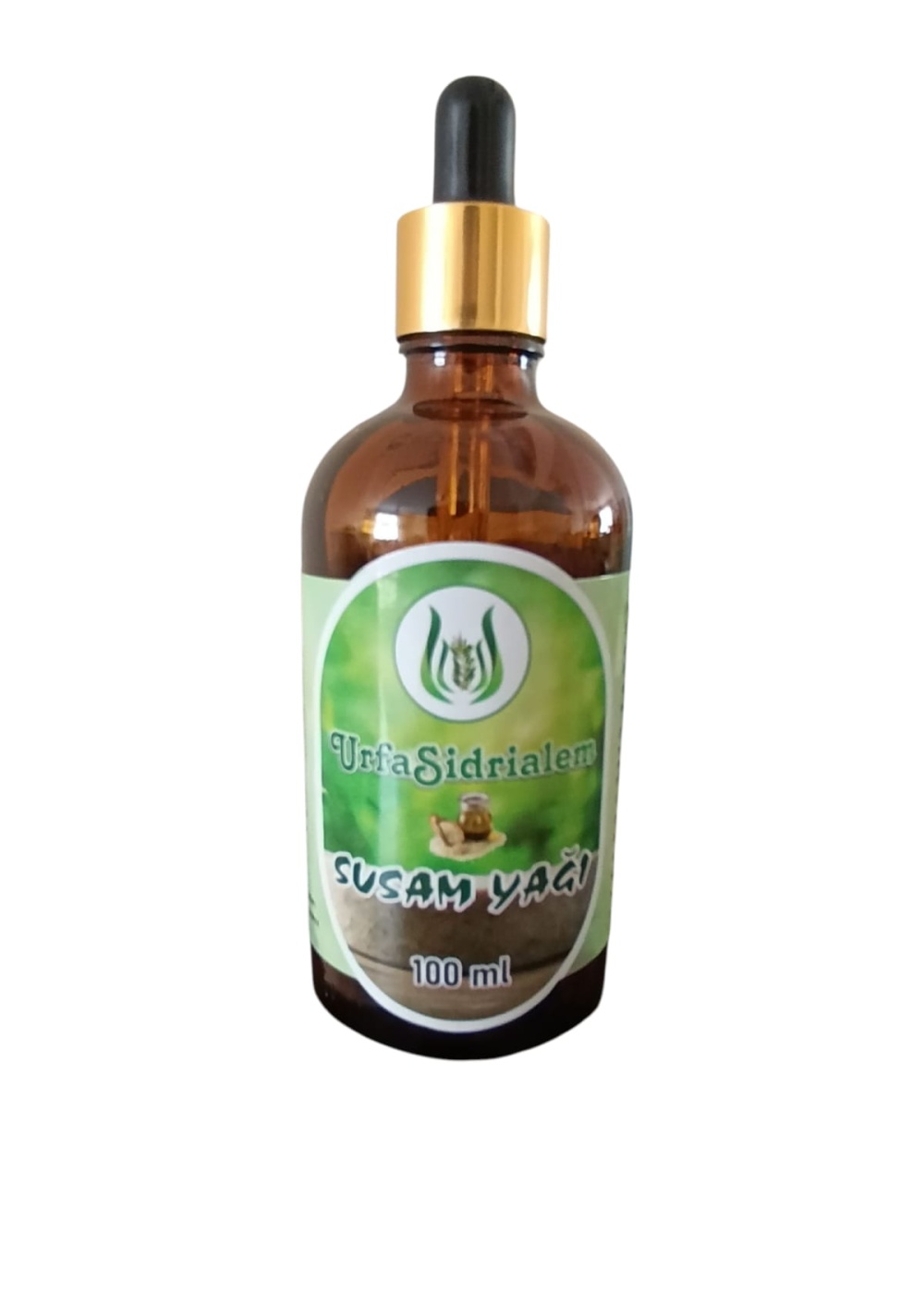 %100 Doğal Soğuk Sıkım Saf Susam Yağı – 100 ml | Cilt, Saç ve Vücut Bakımı için Bitkisel Bakım Yağı