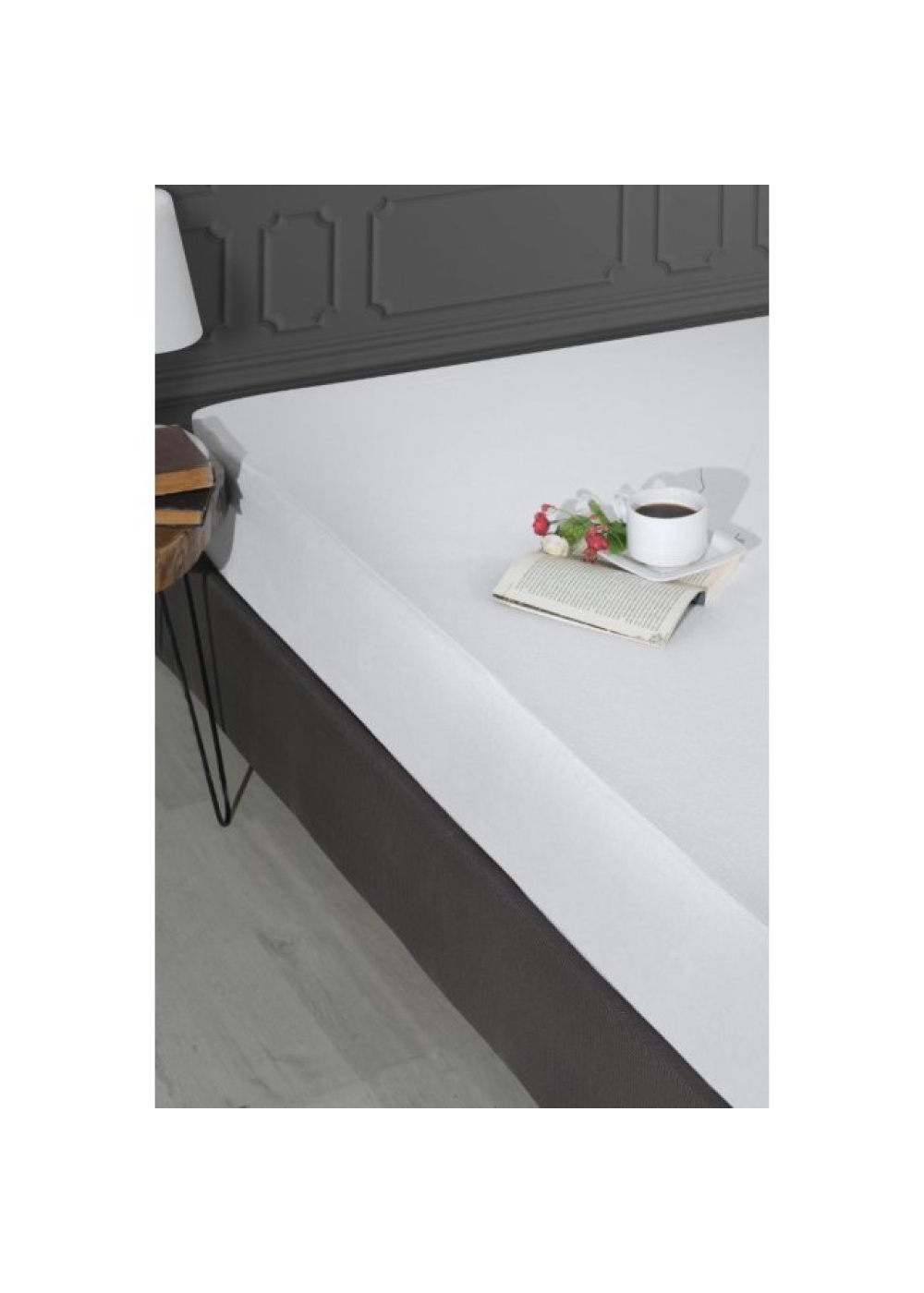 Alez Pamuklu Fitted Yatak Koruyucu 100*200 cm