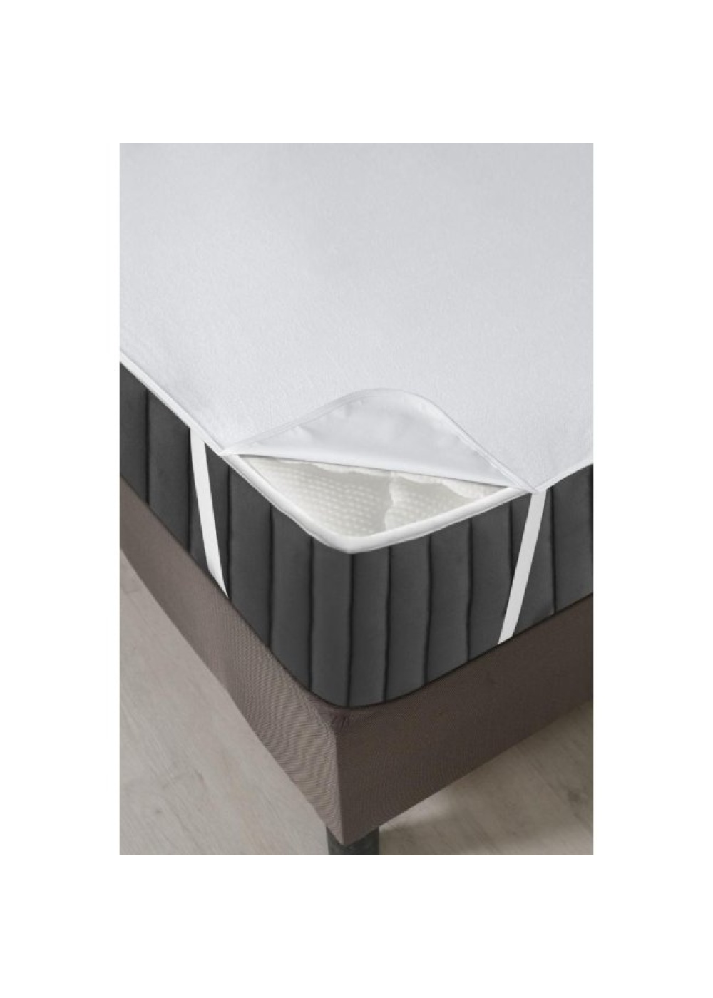 Alez Pamuklu Dört Köşe Lastik Yatak Koruyucu 100*200 cm