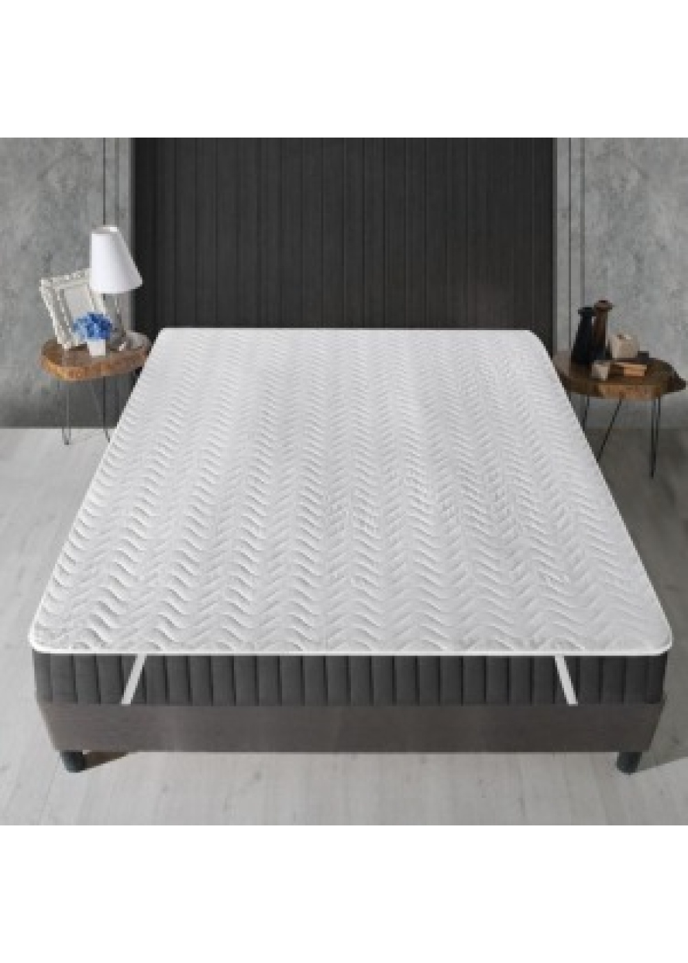 Alez Kapitone Dört Köşe Lastik Yatak Koruyucu 100*200 cm