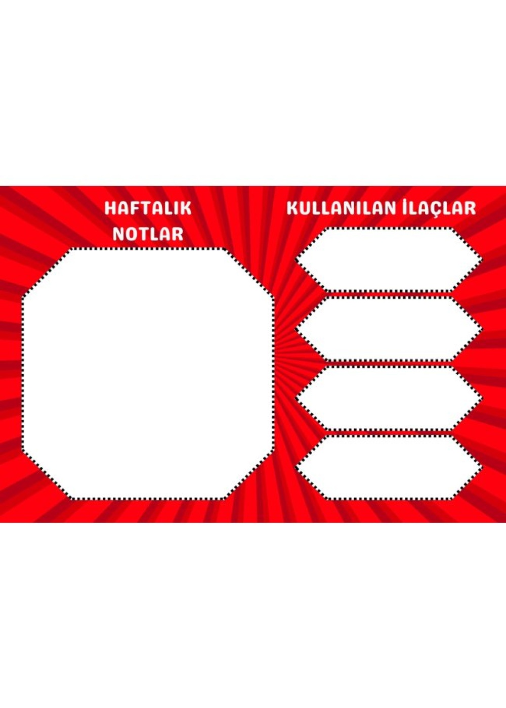 Diyabet Ölçüm Takip Çizelgesi Defteri A Kalite Özel Tasarım 3 Aylık A5 Kırmızı