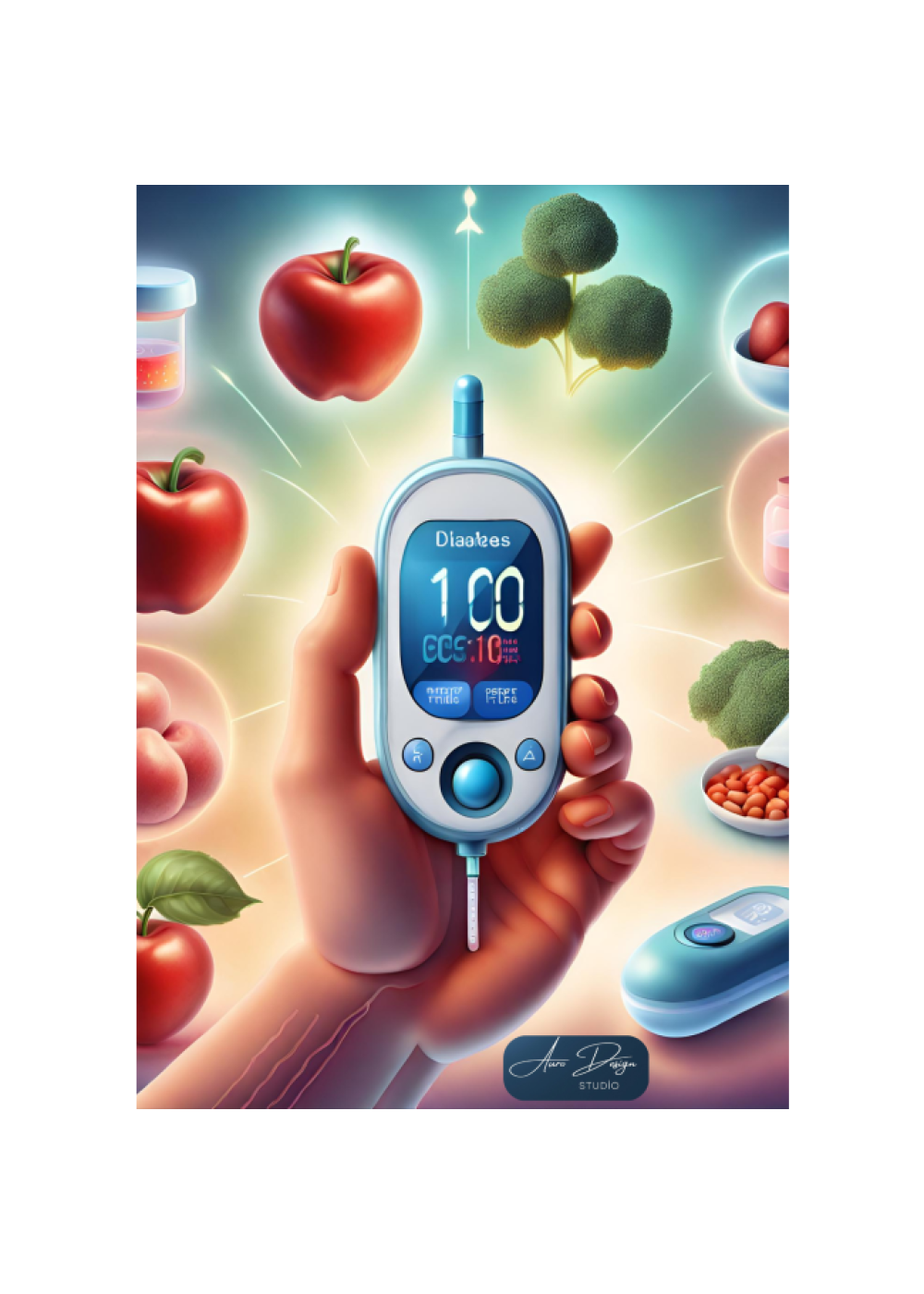 Diyabet Kan Şekeri Takip Çizelgesi Defteri A Kalite Özel Tasarım 12 Aylık 2026