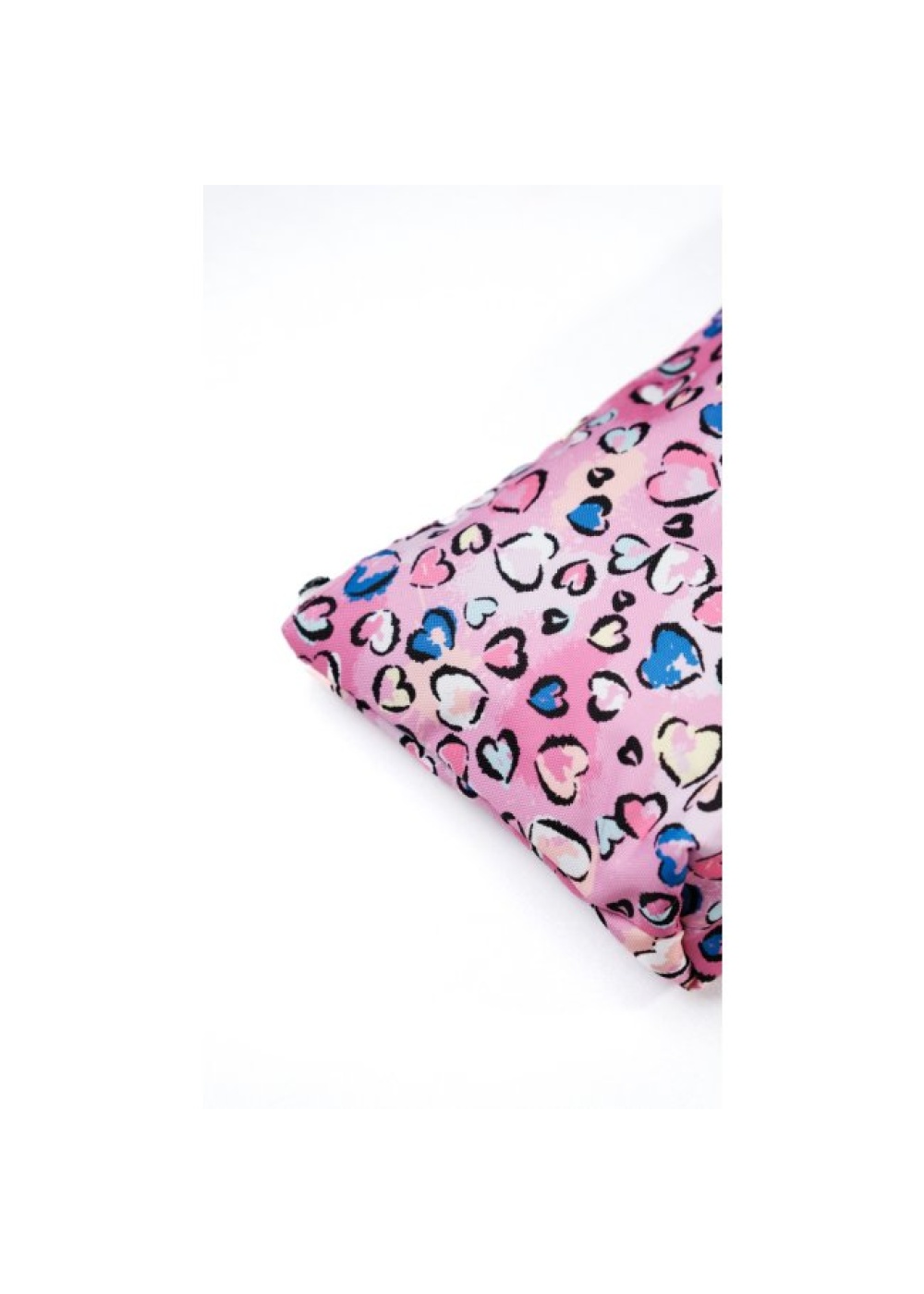 Makyaj Çantası Ve Çok Amaçlı El Çantası Kalp Desenli