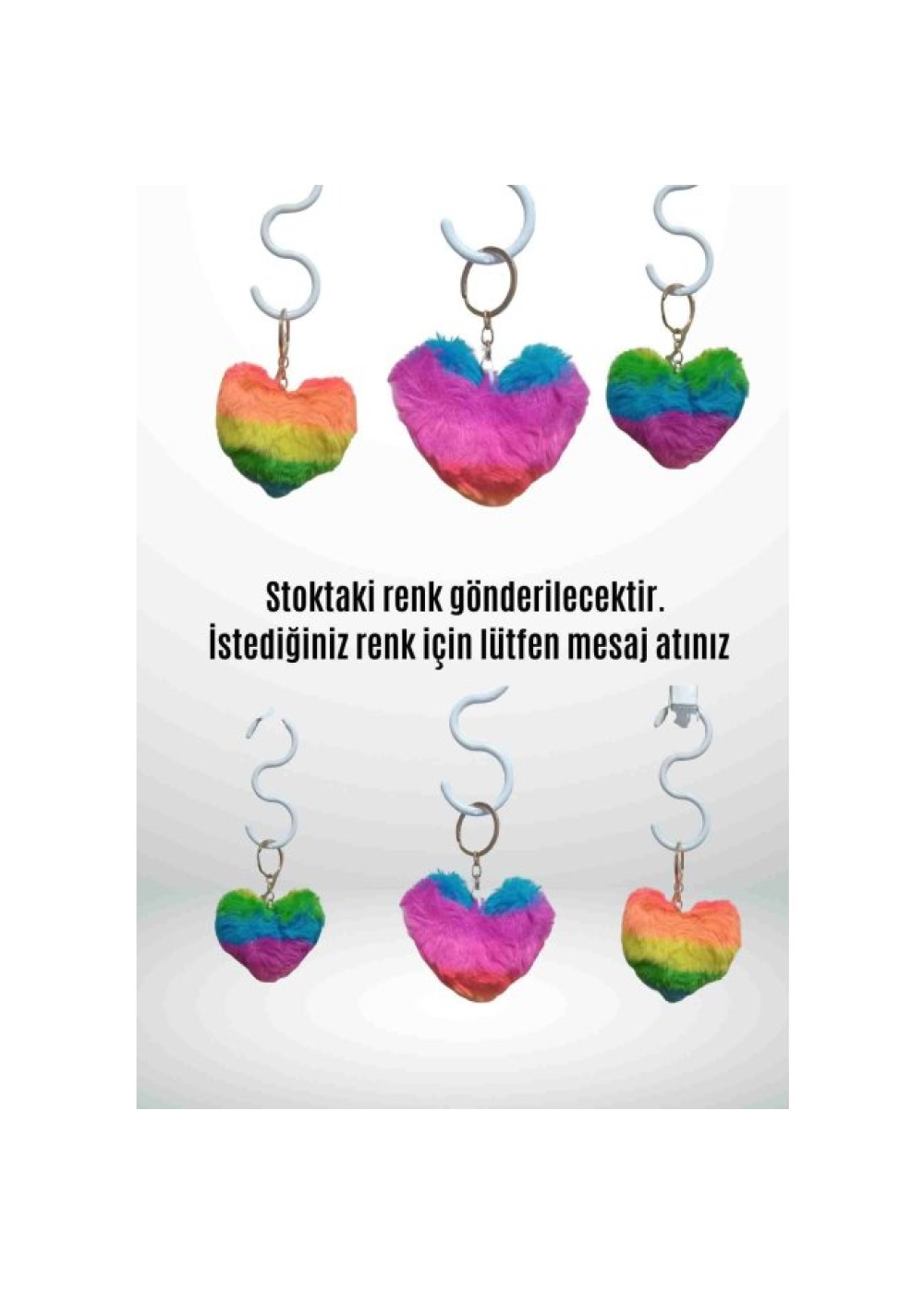 Anahtarlık Peluş Kalp  – Sevgi Dolu Tasarım