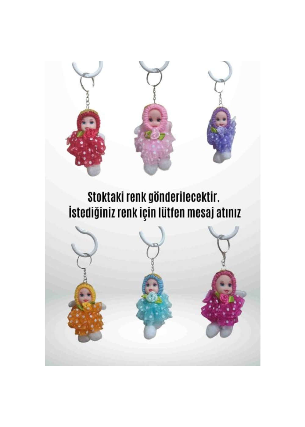 Anahtarlık Bebek Modeli Tütü - Şirin Tasarım