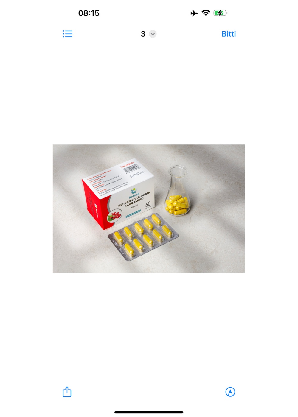 Berberis Vulgaris Takviye Edici Gıda 60’lı – 2’li Avantaj Paketi