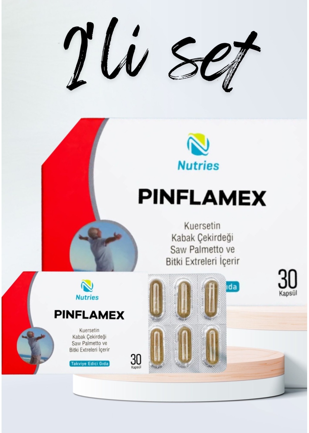 Pinflamex Eklem Destek Kapsülü 30’lu – 2’li Avantaj Paketi