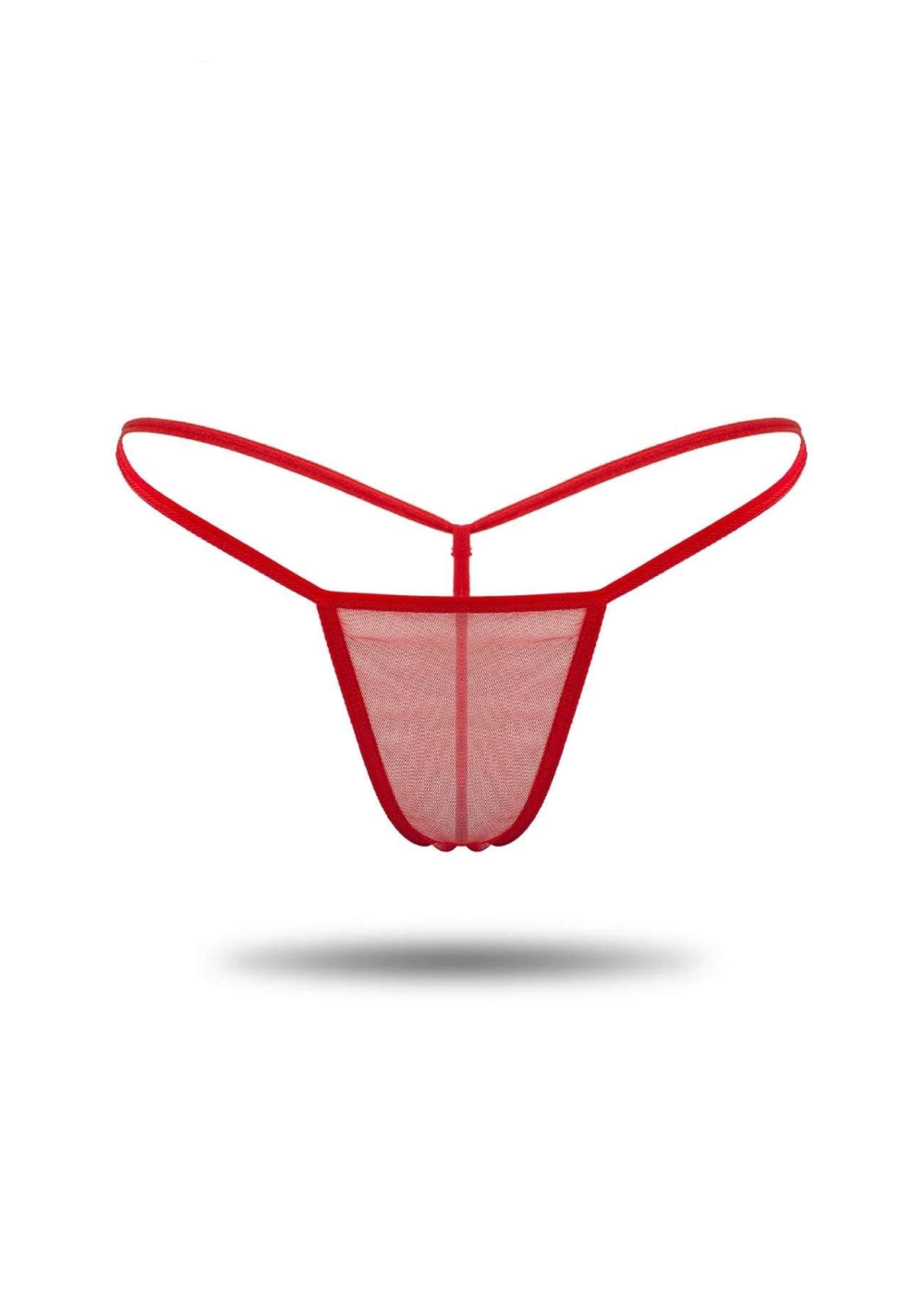 Kırmızı Tül Tanga TM1115