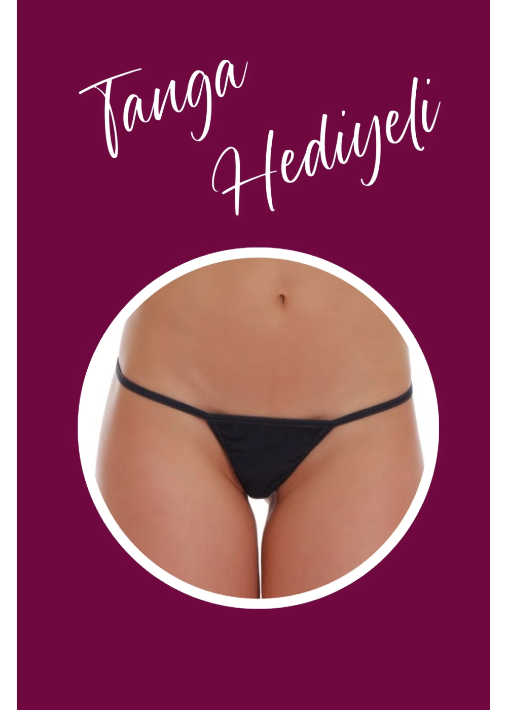 Sırt İpli Transparan Siyah Fantazi Gecelik TM1291