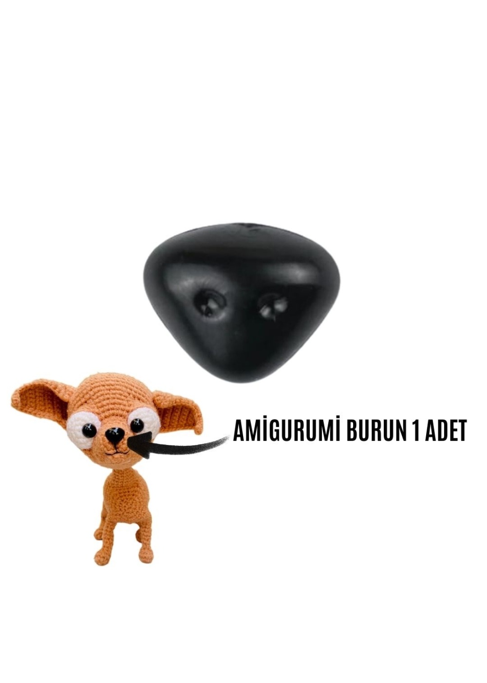 Amigurimi Burun 1 Adet