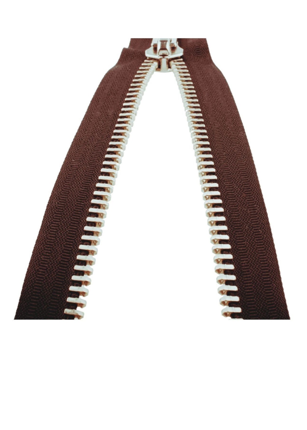 Demir Dişli Çanta Fermuarı en 3 cm Bordo