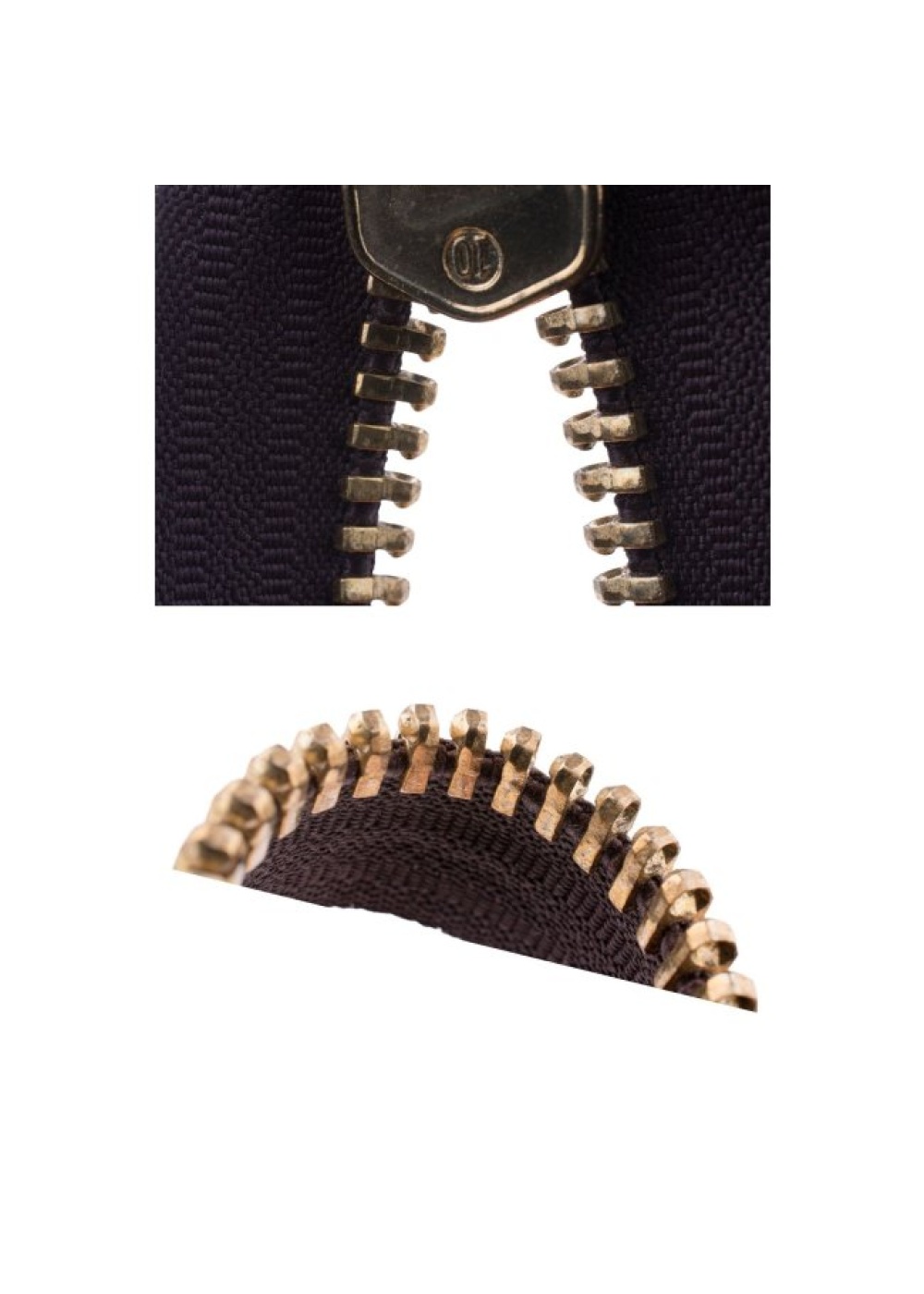 Demir Dişli Çanta Fermuarı en 3 cm Gri