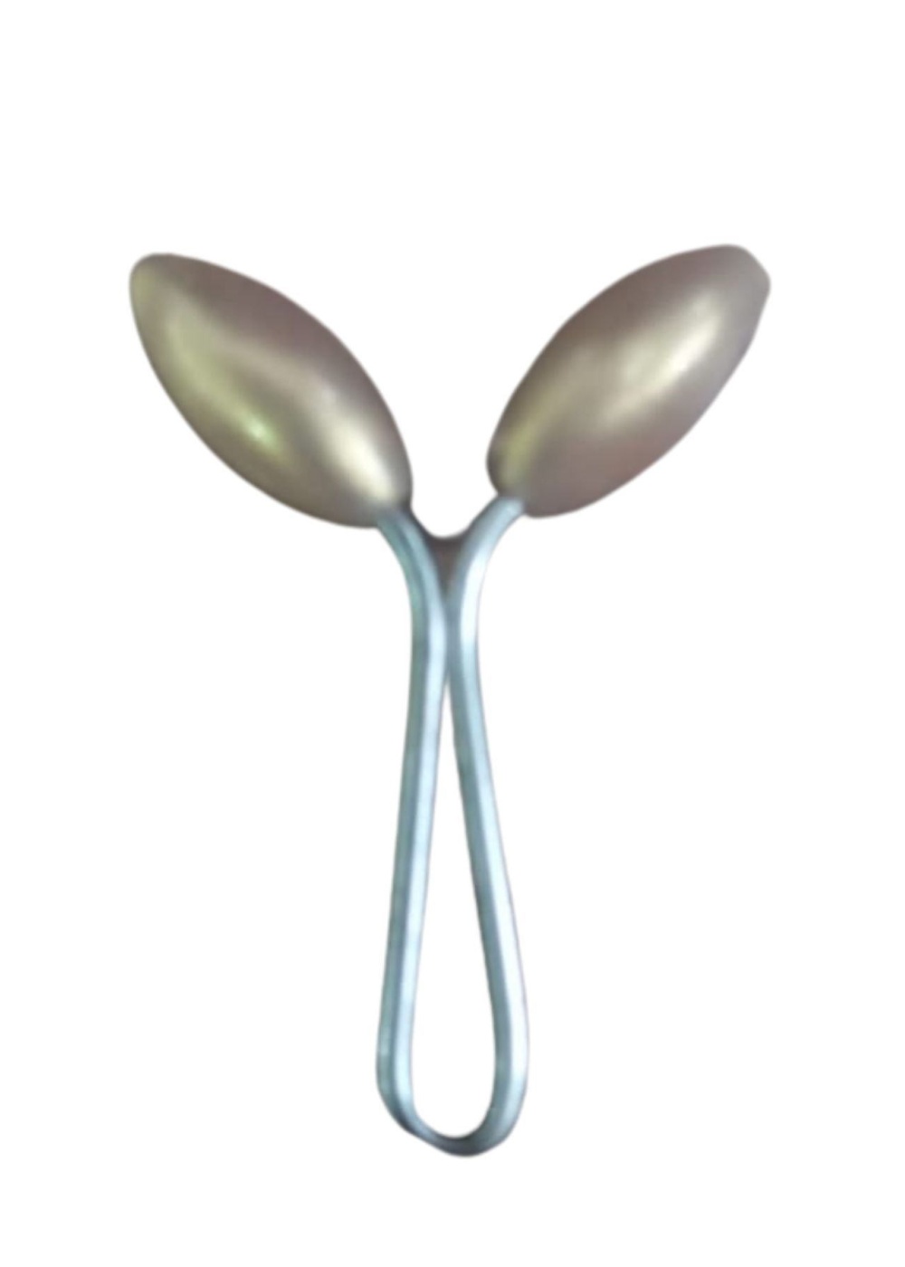 Eşarp Klipsi Başak Model Krem 1 Adet