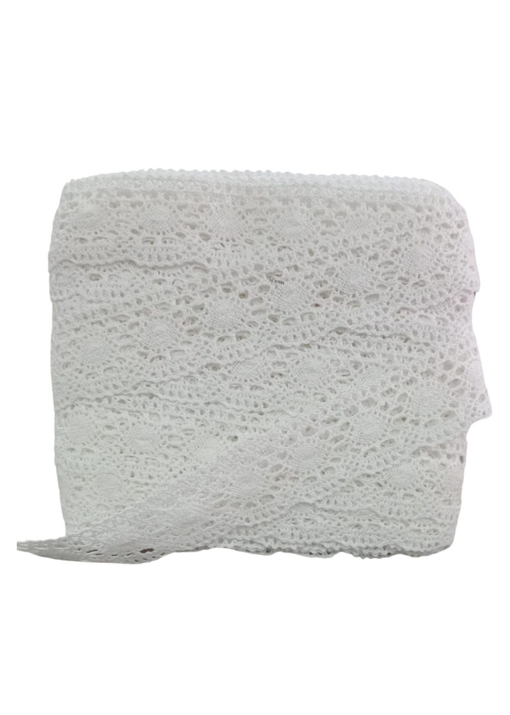 Kopanaki Dantel en 5 cm Badem Model Beyaz 5 Metre