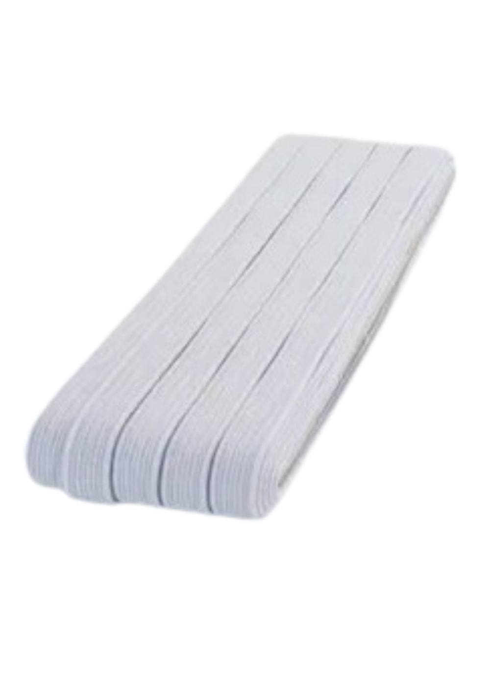 Lastik En 2 cm 10 Metre Beyaz