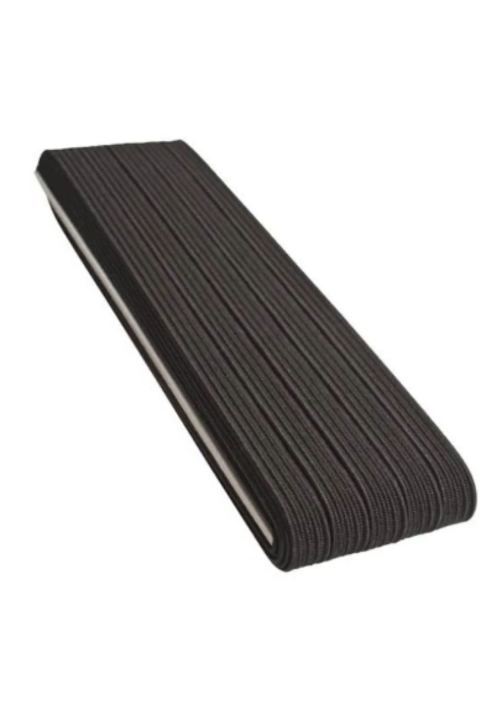 Lastik En 4 cm 10 Metre Siyah