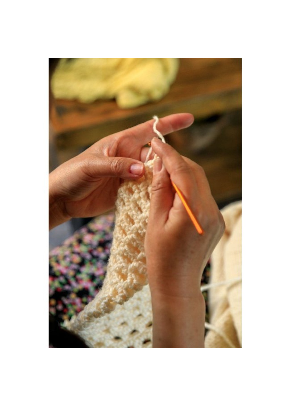 Silikon Saplı Dantel Tığ 7 Numara