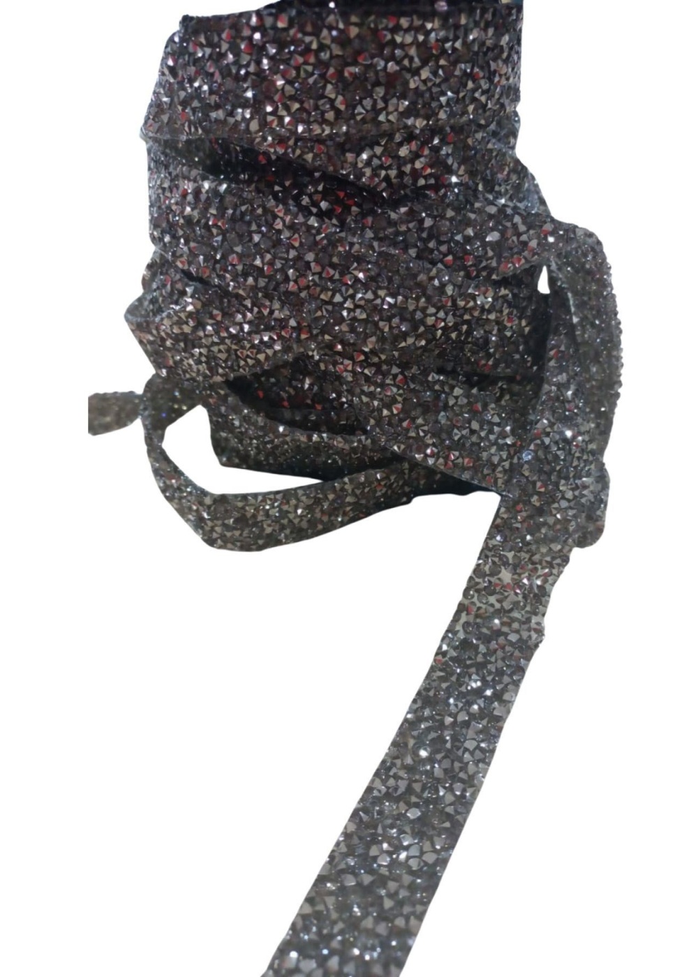 Silikonlu Yapıştırma Taş 1 cm Siyah 10 Metre