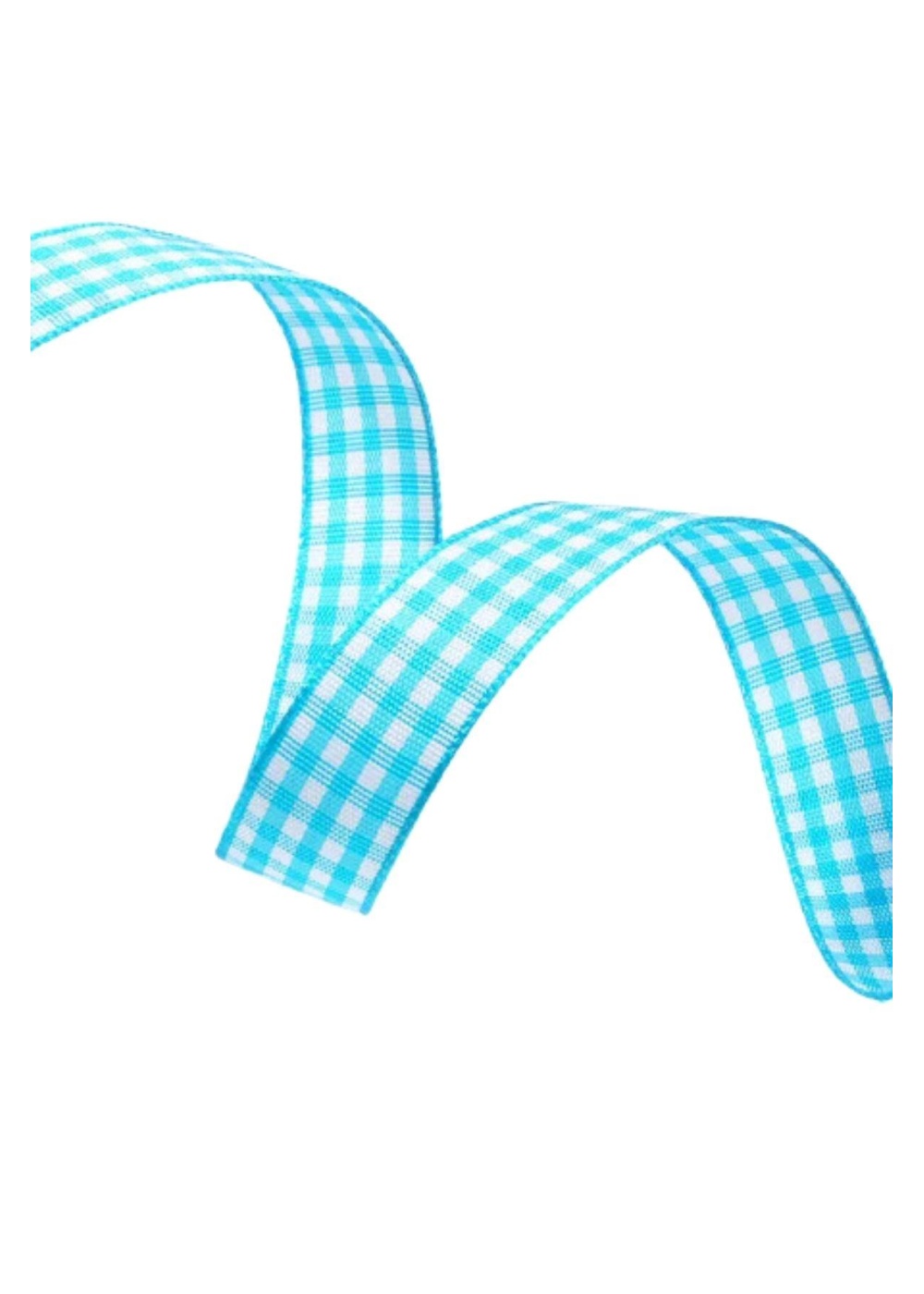 Tafta Ekoseli Kurdele 25 mm Mint 10 Metre