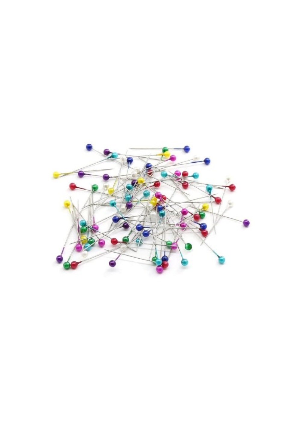 Toplu İğne Renkli Başlı 200 Adet