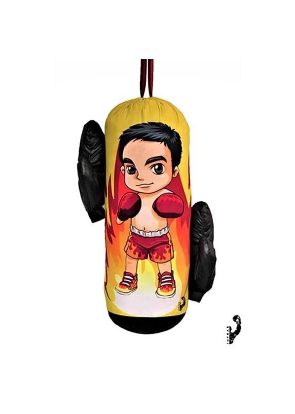 Çocuk Boks Kum Torbası Eldiven Dahil 2-6 Yaş Boksör