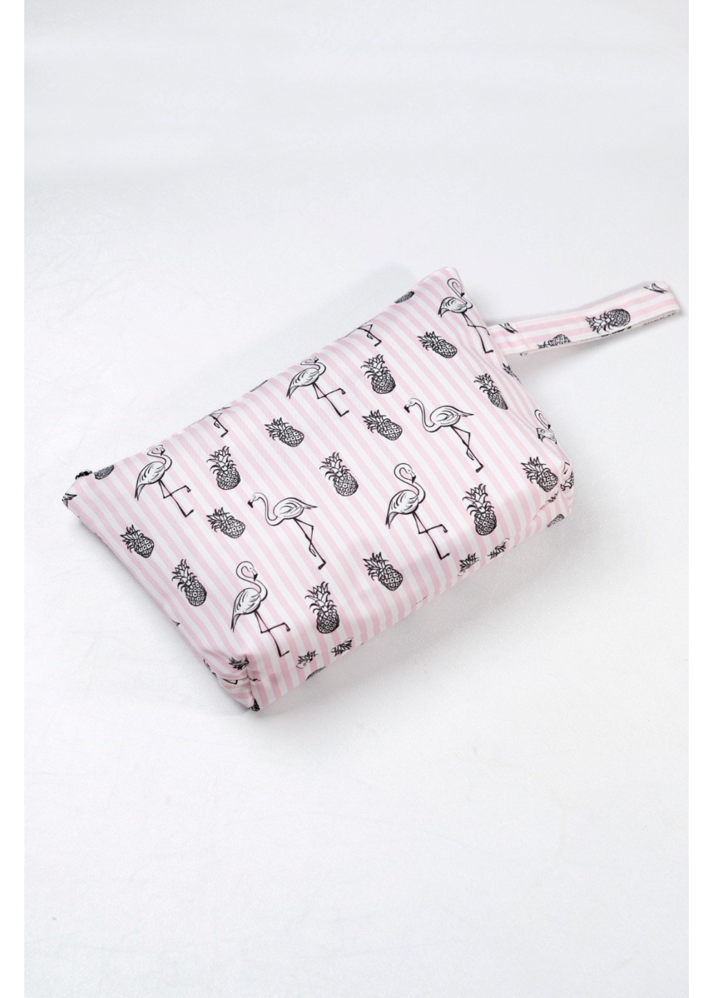 Makyaj Çantası Ve Çok Amaçlı El Çantası Flamingo Desenli