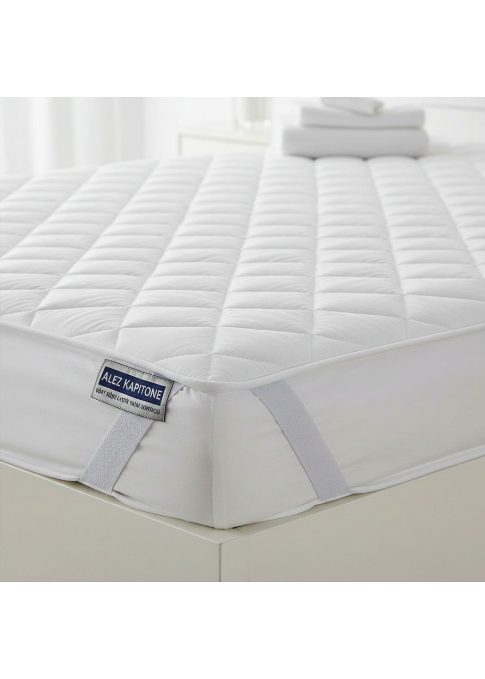 Alez Kapitone Dört Köşe Lastik Yatak Koruyucu 100*200 cm