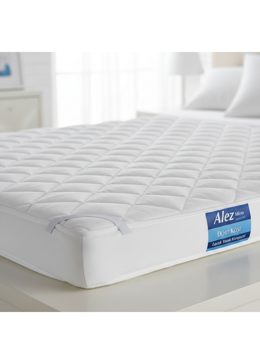 Alez Micro Dört Köşe Lastik Yatak Koruyucu 160*200 cm