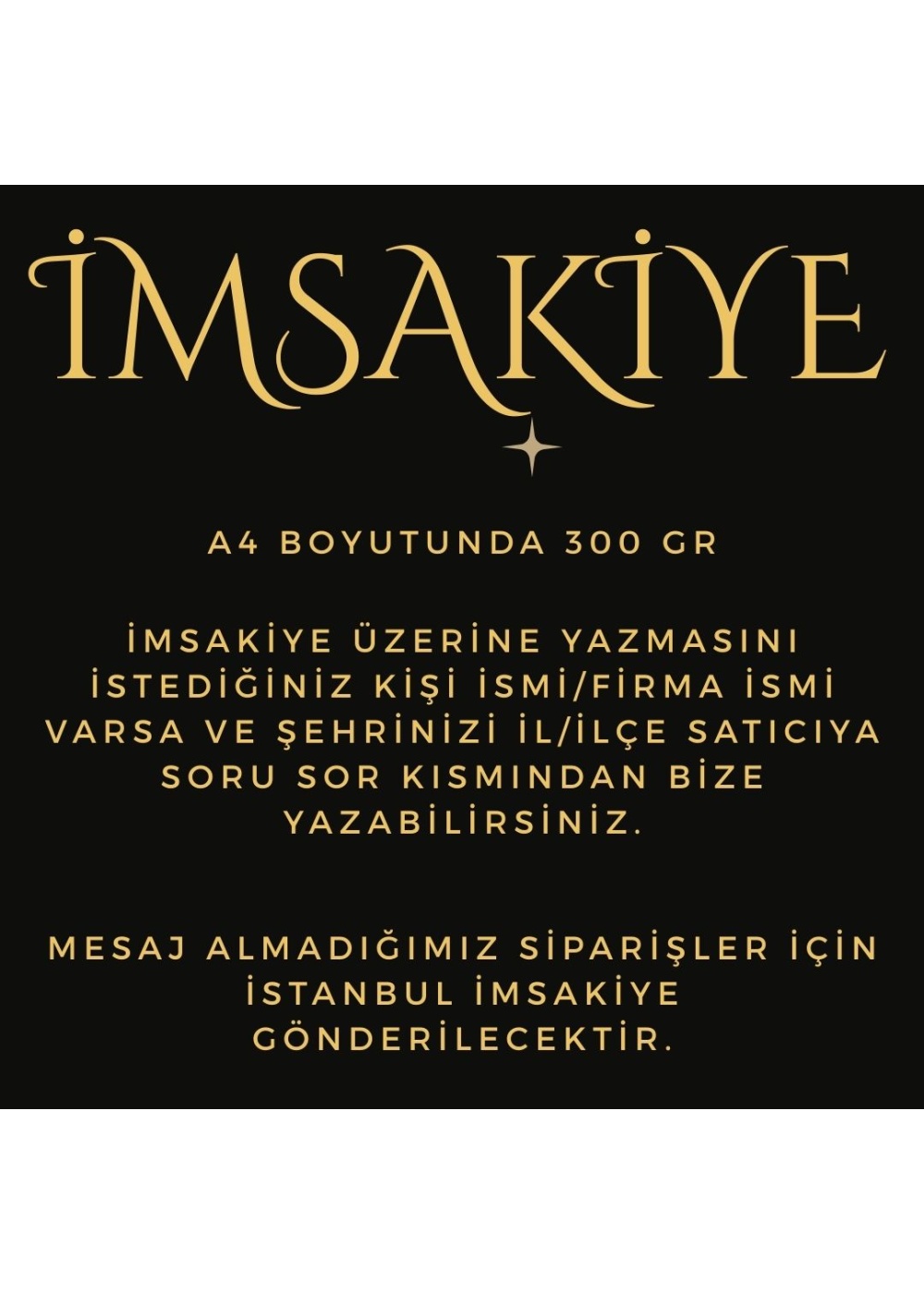 Ramazan İmsakiyesi - 300 gr - A4 Boyut Kişiye Özel İsimli & Logolu 1 Adet Siyah-Mavi