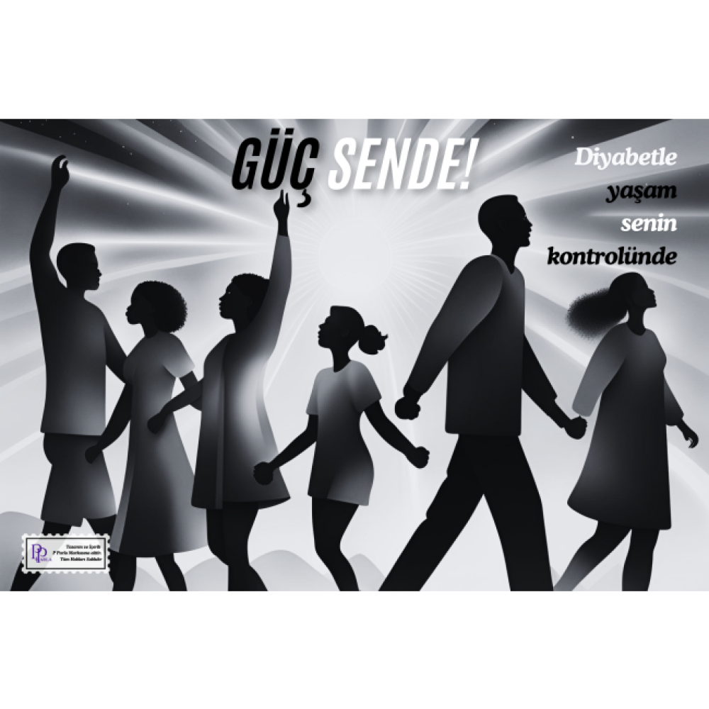 Diyabet Ölçüm Takip Çizelgesi Defteri A Kalite Özel Tasarım 3 Aylık A5 Siyah-Beyaz