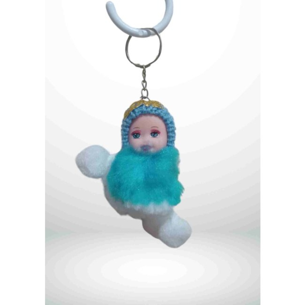 Anahtarlık Bebek Modeli Peluş - Şirin Tasarım
