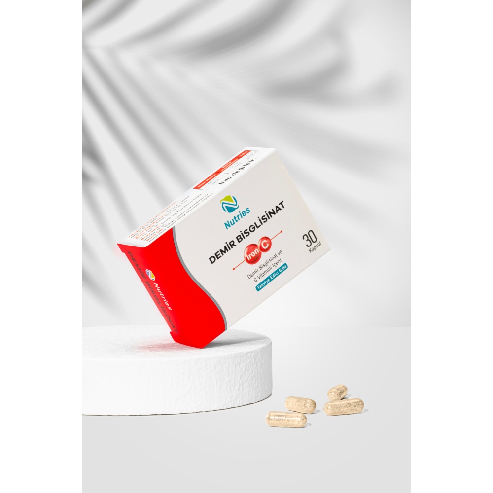 Demir Bisglisinat 30 Kapsül – 3’lü Ekonomik Set