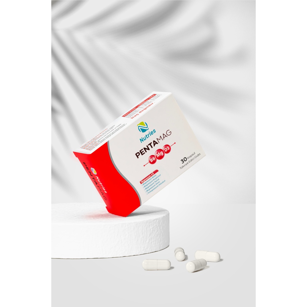 PentaMag Magnezyum Takviyesi 30 Kapsül – 2’li Avantaj Paketi