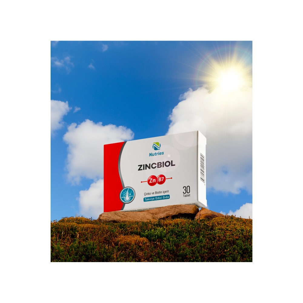 Zincbiol Çinko Takviyesi 30 Tablet – 2’li Avantaj Paketi