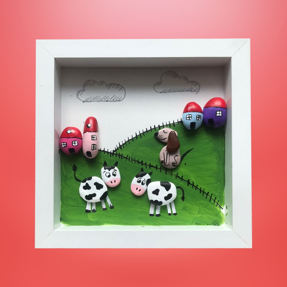 Hayvan Görselli Duvar Panosu