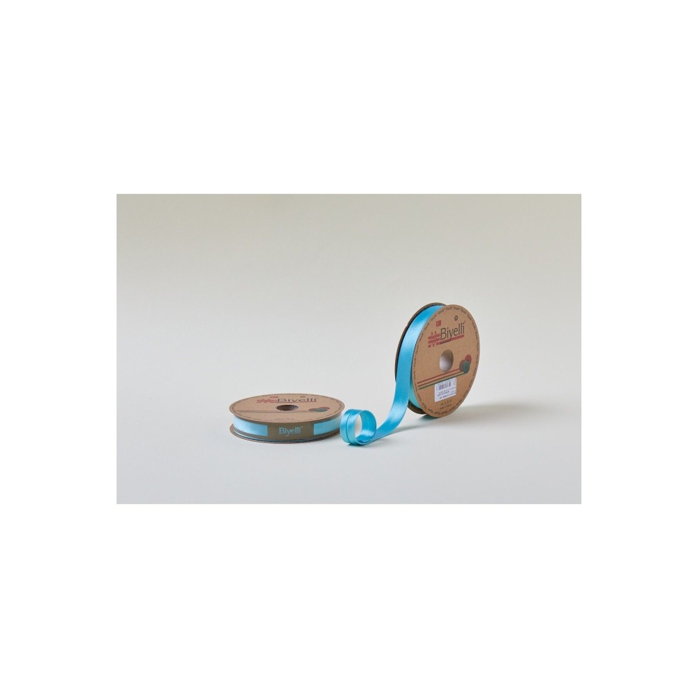 Biye Saten Katlı 029 Koyu Mint 2 cm 25 Metre %100 Polyester