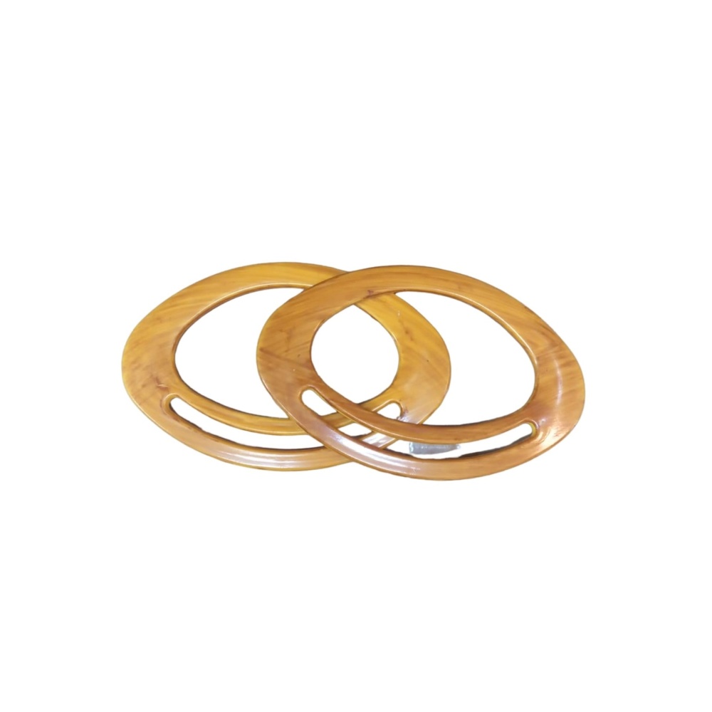 Çanta Sapı Oval Açık Kahverengi 18 cm