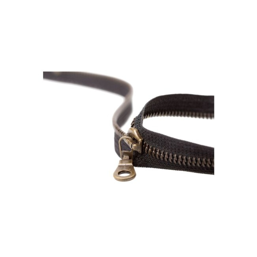 Demir Dişli Çanta Fermuarı en 3 cm Haki