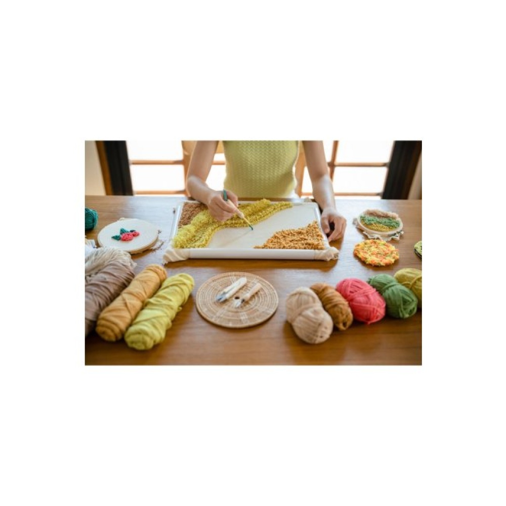 Punch Seti Nakış Seti Kasnaklı Kendin Yap Seti Seri 10